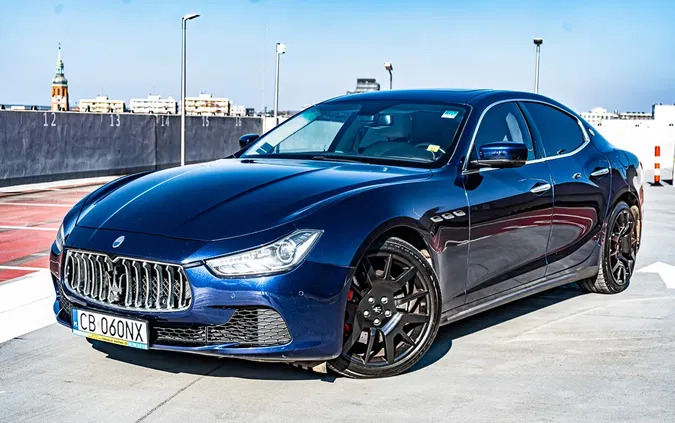 maserati ghibli Maserati Ghibli cena 84900 przebieg: 270000, rok produkcji 2015 z Bydgoszcz